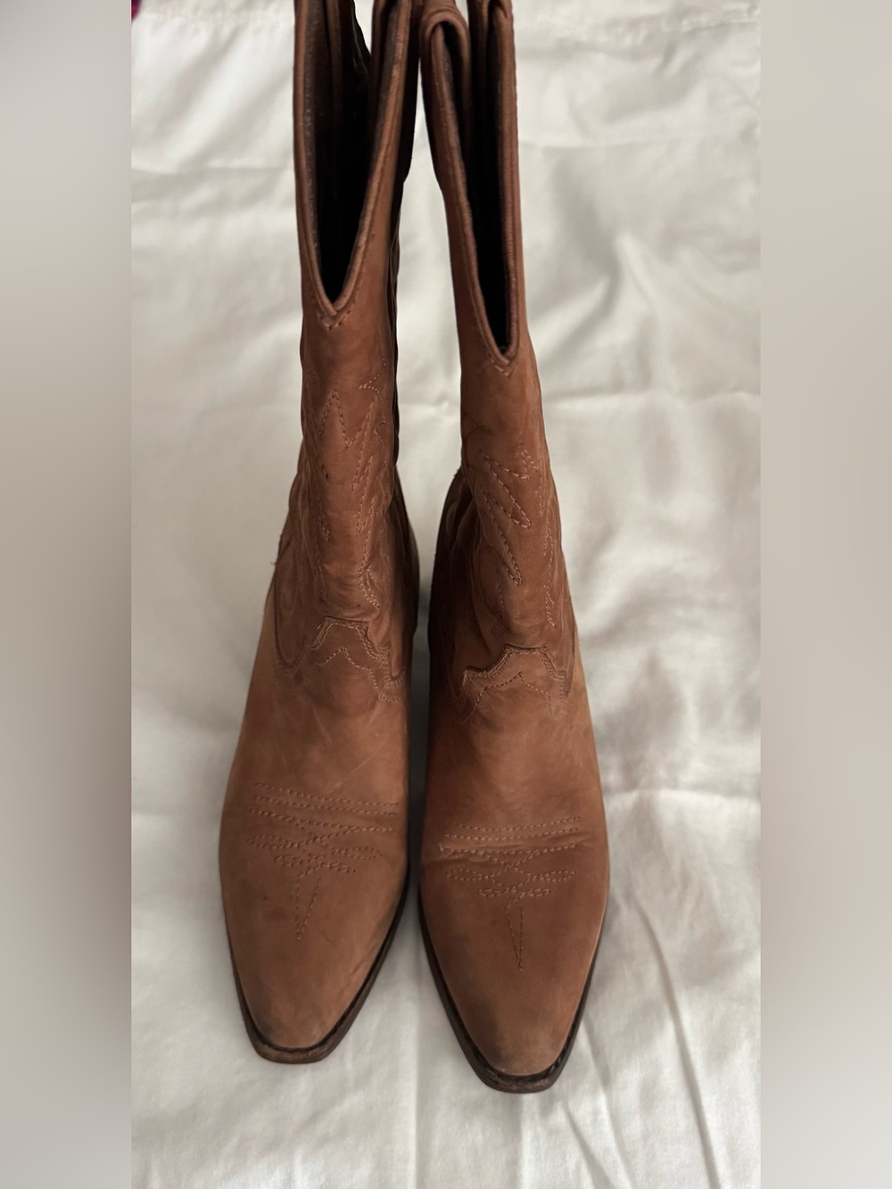 Brown Western Cowboy Boots - Women - Picture 1 of 10